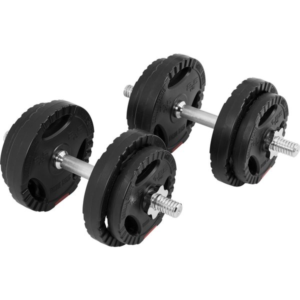GORILLA SPORTS Kurzhantel Kurzhanteln - Verstellbare Hanteln, Standard / Gripper, Kurzhantelset, (20 kg / 30 kg Gesamtgewicht)