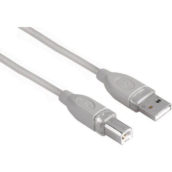Hama USB-Kabel Anschlusskabel USB 2.0 5m USB-Kabel, USB Typ A,USB Typ A, Keine (500 cm), USB 2.0 PC Notebook Maus Tastatur Drucker Scanner Webcam Festplatte