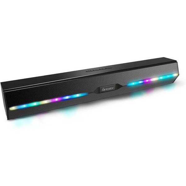 fontastic Juna Soundbar Bluetooth TV Lautsprecher RGB TWS FM Radio Soundbar