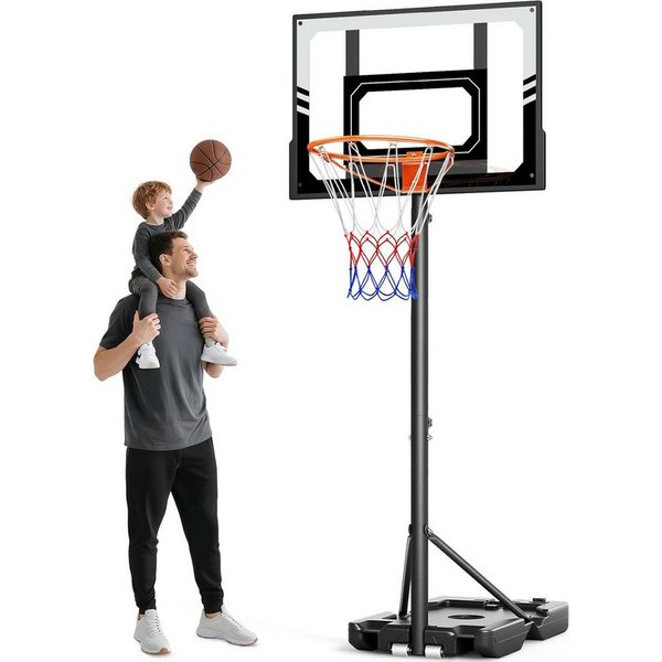 Yohood Basketballkorb Basketballkorb für Kinder 107–213cm mit Ständer und Rädern