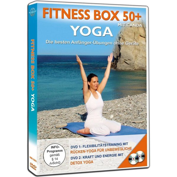 DVD Fitness Box 50+ Yoga - Die besten Anfänger-Übungen ohne Geräte