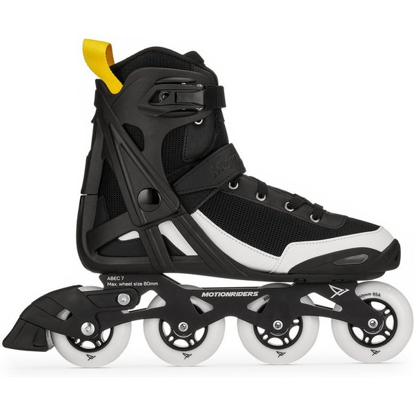 MOTIONRIDERS Inlineskates Herren Damen XION 80, SSP (Super Soft Padding), AirFlip Belüftungskonzept, AEROLITE Mesh