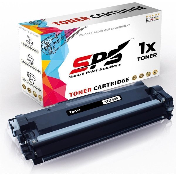 SPS Tonerkartusche 1x Toner TN-2420 Schwarz Kompatibel für Brother MFC-L2710DW Drucker, (1er Pack)