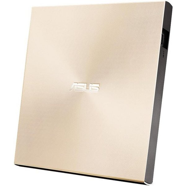 Asus ZenDrive U9M DVD-Brenner (USB 2.0, BD 6x/DVD 8x/CD 24x, USB-C externer Ultra SLIM gold)
