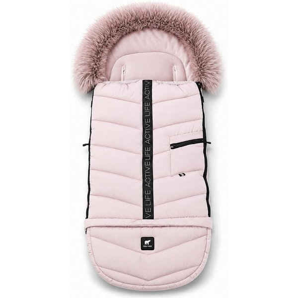 Knirpsenland Fußsack Winterfußsack Kinderwagen EVEREST Wasserabweisend Warm gefüttert, Thermoregulierendes Polar-Fleece-Innenfutter