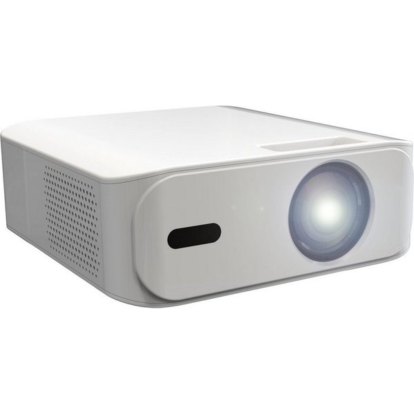 Denver PR-4300 Beamer (400 lm, 8000:1, 3840 x 2160 px, Bluetooth für Verbindung mit externen Lautsprechern)