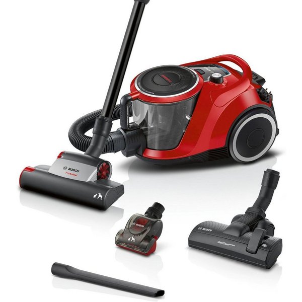 BOSCH Bodenstaubsauger Serie 6 ProAnimal BGC41PET, ideal für Tierhaare, Hygiene-Filter, 750 W, beutellos, 10 Jahre Motorgarantie, für Parkett/Teppich/Fliesen, T