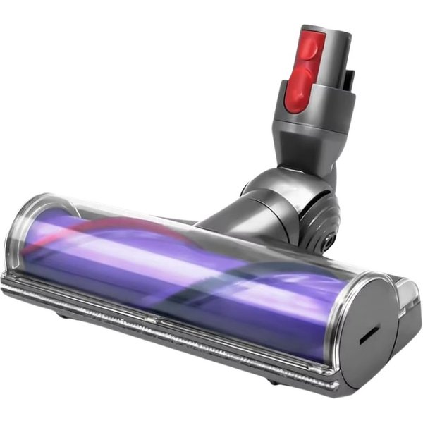 Athlix Bodendüse Elektrischer Bodendüsenkopf mit integrierter Walzenbürste Dyson, Zubehör für Dyson, Bürstenwalze schützt empfindliche Hartböden, Präziser Klick