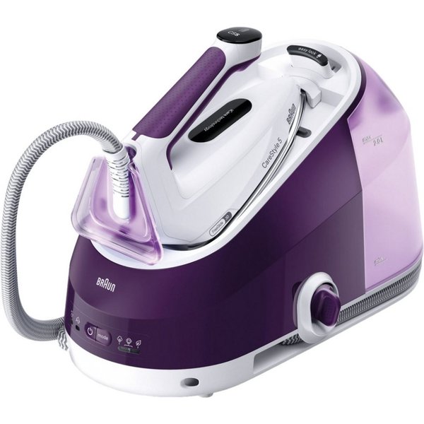 Braun Dampfbügelstation IS 5247 VI CareStyle 5 - Dampfbügelstation - weiß/ violett