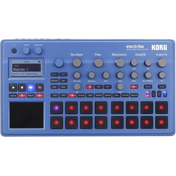 Korg Synthesizer (Groove-Tools, Grooveboxen), Electribe Blue - Drum Machine