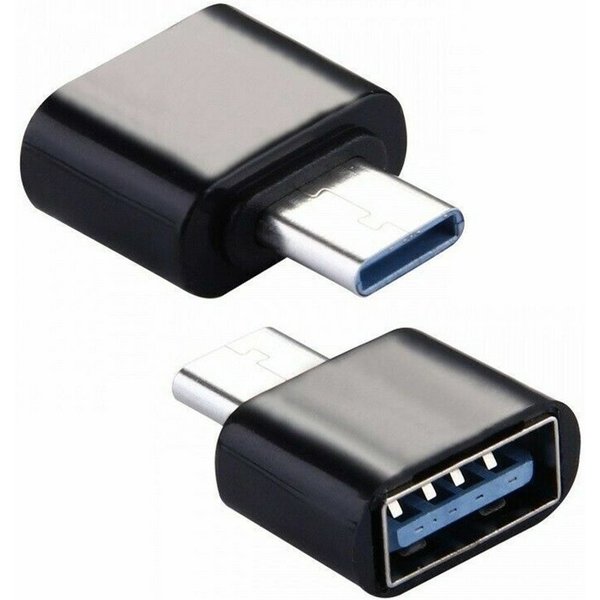 SpionProfi USB-C zu USB-A Adapter OTG für iPhone, Samsung, Xiaomi, MacBook USB-Adapter, USB-C OTG Adapter 2er-Set – kompakt, sofort nutzbar, kompatibel