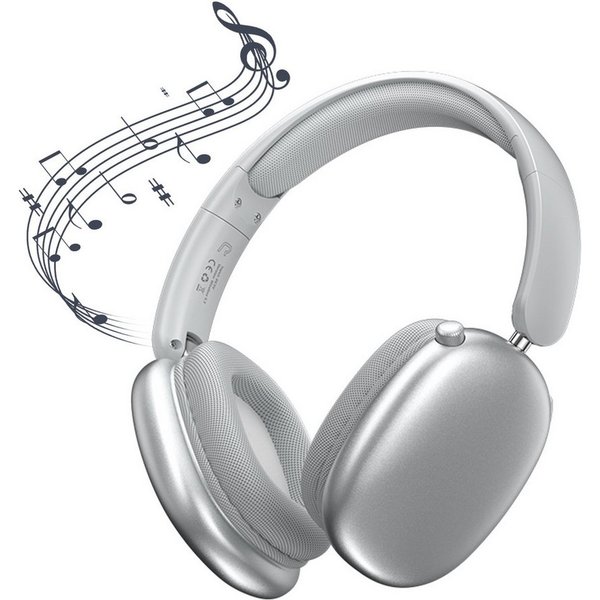 MOPUEA Bluetooth Over-Ear-Kopfhörer kabello Faltbare HiFi Stereo ENC Mikrofon Over-Ear-Kopfhörer (Spatial Audio ENC Mikrofon TF Karte faltbar leicht 170g)