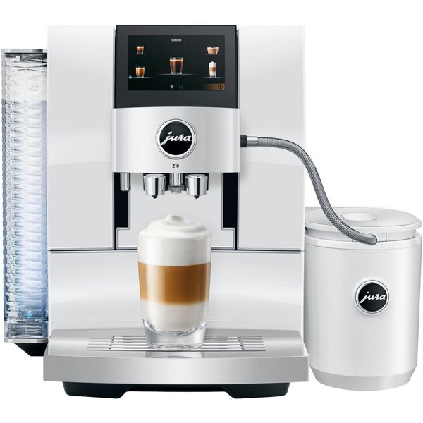 JURA Kaffeevollautomat 15410 Z10 Diamond White (EA), 51 Spezialitäten, Touch, Light & Cold Brew