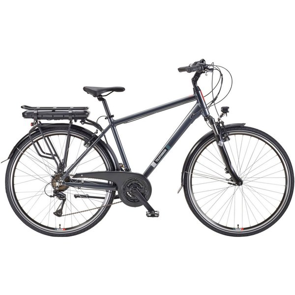 Telefunken E-Bike Trekkingrad E-Trekking Expedition XT485 Herren, 21 Gang Shimano Acera Schaltwerk, Kettenschaltung, Heckmotor, 536,5 Wh, Pedelec, Elektrofahrra