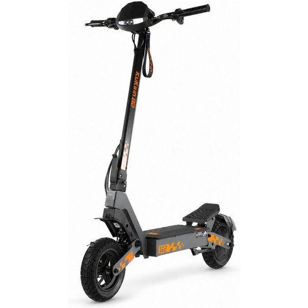 Vankel E-Scooter KuKirin G2 E-Scooter 800W 48V 15.6Ah 55km 45km/h 10 Zoll klappbar, Federgabelung Dualfederung LED Display Scheibenbremse IPX4 Akku