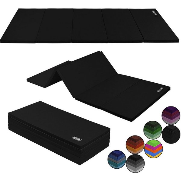 ALPIDEX Turnmatte ALPIDEX klappbare Turnmatte 185 x 78 x 3,2 cm RG 18