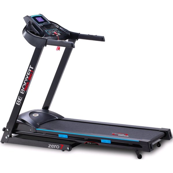 STAMM BODYFIT Laufband Track Zero7 (mit praktischem Klappmechanismus), bis max. 16 km/h, klappbar, mit Steigung, 110 kg max. Benutzergewicht