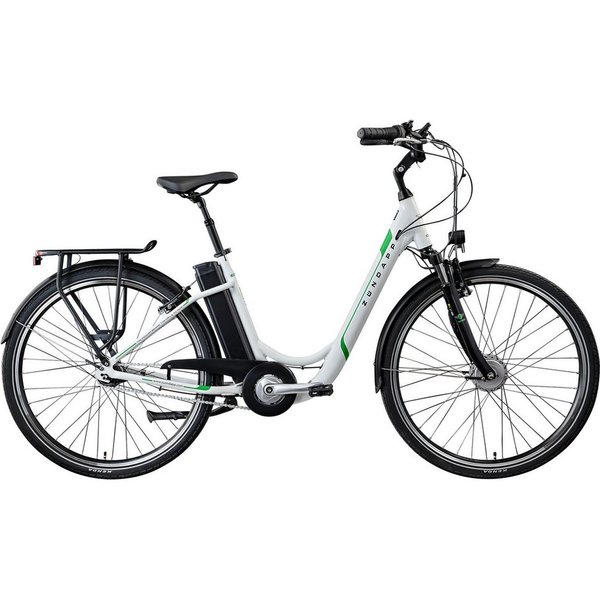 Zündapp E-Bike Cityrad Z517, 7 Gang Shimano, Nabenschaltung, Frontmotor, 531 Wh, Pedelec, Elektrofahrrad für Damen u. Herren