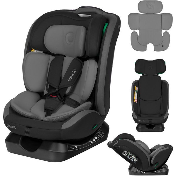 lionelo Autokindersitz AART I-SIZE, ab: ab Geburt, bis: 12 Jahre, ab: 40,00 cm, bis: 150,00 cm, (Autositz, Bedienungsanleitung, Verkleinerungseinsatz, Lendenein