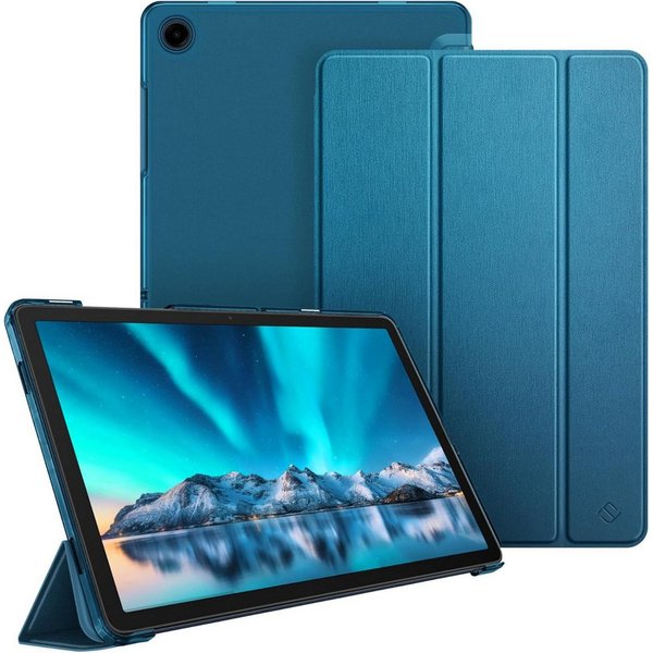 Fintie Tablet-Hülle für Samsung Galaxy Tab A11+ Plus 11" 2025 / Tab A9+ Plus 11 Zoll 2023 11 Zoll, Ultradünn Schutzhülle mit Translucent Rückseite in Matt-Optik