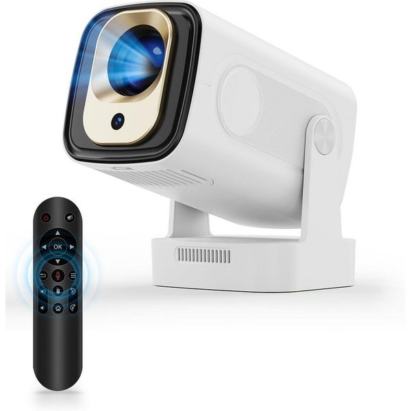 Magcubic Magcubic Tragbarer Mini Projektor Beamer HY310 4K Android 11 Wifi6 Portabler Projektor (8000 lm, 10000:1, 3840 x 2160 px, BT 5.4, 4K 1080p unterstützt)