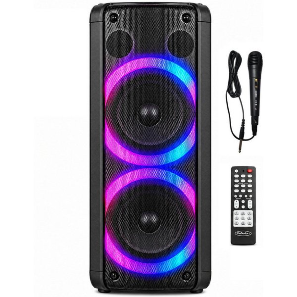 Reflexion portabler Bluetooth®-Partylautsprecher PS09BT Bluetooth-Lautsprecher (USB, AUX)