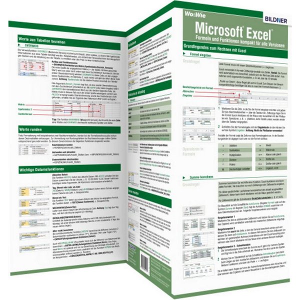 Microsoft Excel – Formeln und Funktionen kompakt für alle Versionen / Inge Baumeister
