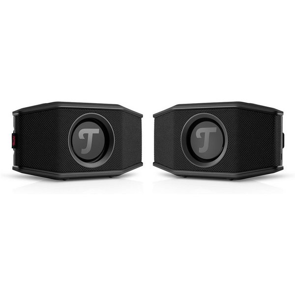Teufel ROCKSTER GO 2 Stereo-Set Wireless Lautsprecher (Bluetooth, 8 W, Schutz (IP67) gegen Staub & Wasser)