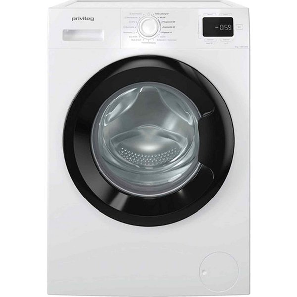 Privileg Waschmaschine MY TIME DE PMWF 854A, 8 kg, 1400 U/min, Steam – reduziert Knitterfalten und Bügelzeit
