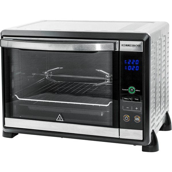 Rommelsbacher Minibackofen Elektronik Back & Grill Ofen BGE 1580/E