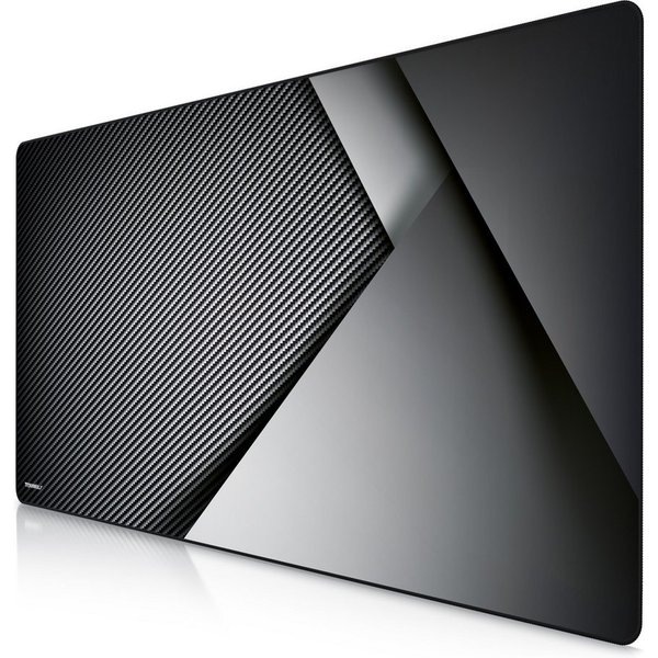 Titanwolf Gaming Mauspad XXXL Speed Mousepad 1200 x 600 x 3 mm, große Schreibtischauflage (1-St), rutschfest, abwaschbar, Geschwindigkeit & Präzision, Carbon