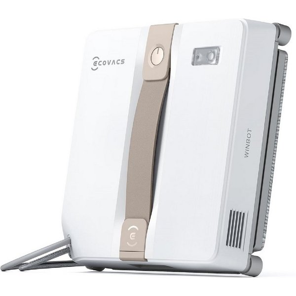 ECOVACS Fensterputzroboter WINBOT MINI, Intelligenter Fenstersauger mit Ultraschall-Sprühsystem, (Ultimative Kantenreinigung, 7500 Pa Saugleistung) 30 Min Notst