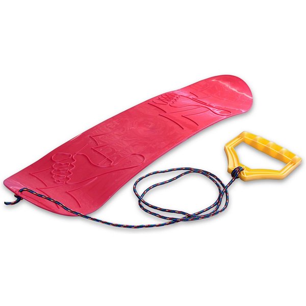 Prosperplast Snowboard Kinder Snowboard mit Halteseil Mini Snowboard, Lern-Snowboard Freestyleboard Gleitboard
