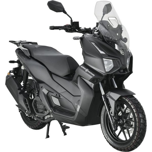 Alpha Motors Motorroller ADV X-treme 125 ccm EURO 5+ (mit/ohne Topcase), 125 ccm, 85 km/h, Euro 5