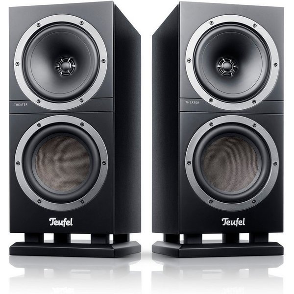 Teufel THEATER 500S Lautsprecher (AnschlussklemmenSchraubklemmen - vergoldet, 90 W, Geeignet für Verstärker ab 50 Watt pro Kanal)
