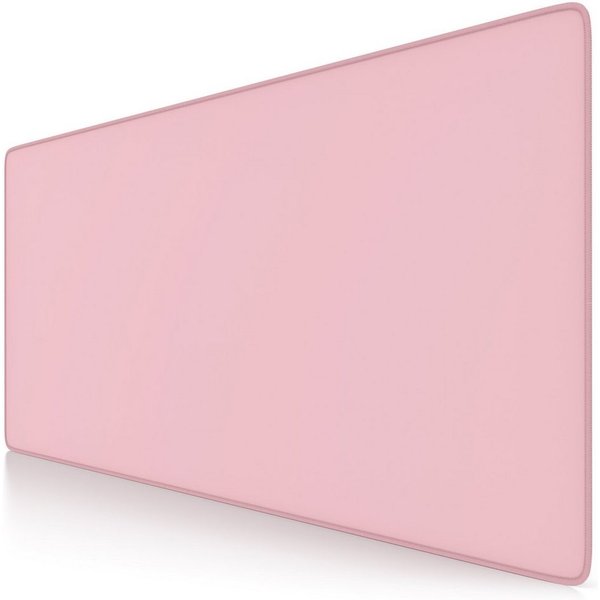 CSL Gaming Mauspad XXL Speed Mousepad 900 x 400 x 3 mm, große Tischunterlage (1-St), rutschfest, abwaschbar, Geschwindigkeit & Präzision, rosa, Gaming