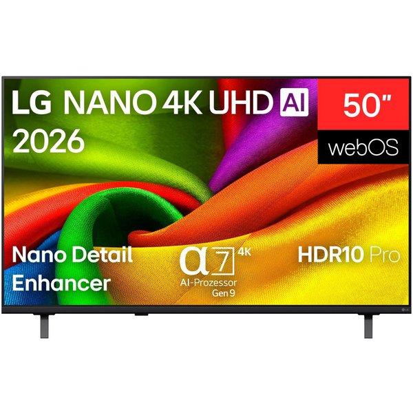 LG 50NU850B6LA DLED-Fernseher (126 cm/50 Zoll, 4K Ultra HD, Smart-TV)