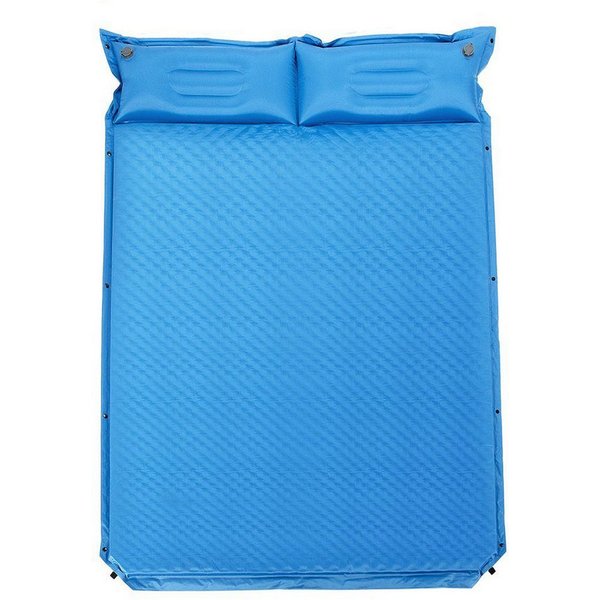 COSTWAY Isomatte Campingmatte mit Kissen, Selbstaufblasend, 2 Personen