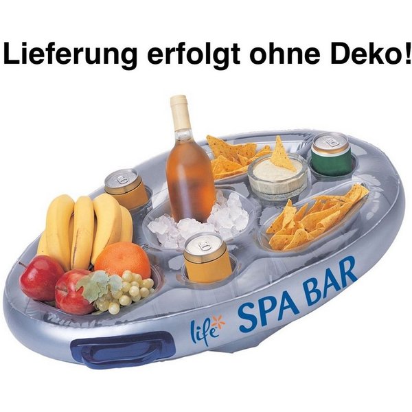 Life Whirlpool Life Spa Bar aufblasbare Minibar Whirlpool Tisch für Getränke und