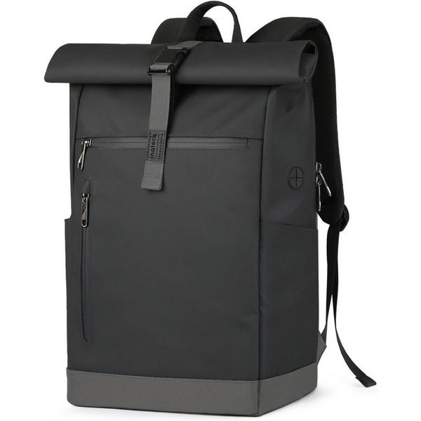 Inateck Laptoprucksack RollTop Rucksack Herren Damen 25L-30L Schulrucksack, rucksack wasserdicht
