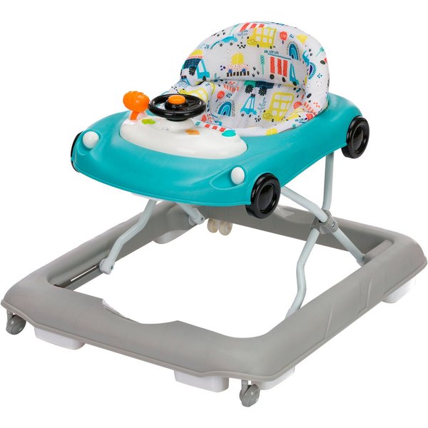 Fillikid Lauflernhilfe Car, grau/blau, mit Sicherheitsstoppern