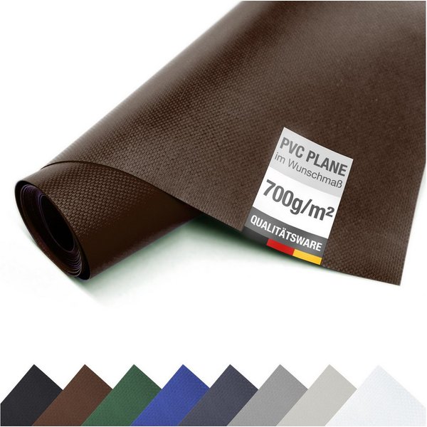 ANKO Planen Schutzplane LKW PVC Plane 700 g/m² Meterware Plane Premium, Abdeckplane Gewebeplane Schutzplane hochwertig matt
