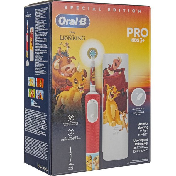 Oral-B Elektrische Zahnbürste Oral-B Oral-B Vitality Pro 103 Kids König der