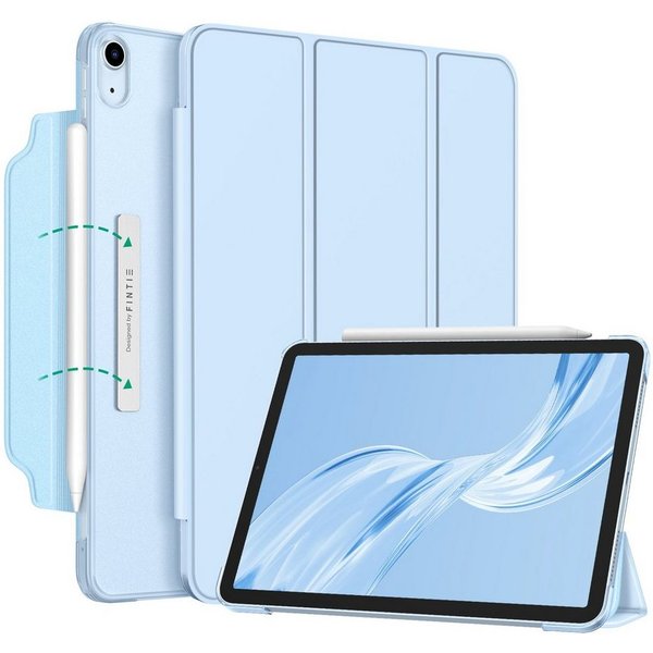 Fintie Tablet-Hülle für iPad Air 11'' M4/M3/M2(2026/2025/2024), iPad Air 5/4 Gen 2022/2020 10.9 Zoll, Leichte Standhülle mit Durchscheinend Mattierter Rückseite