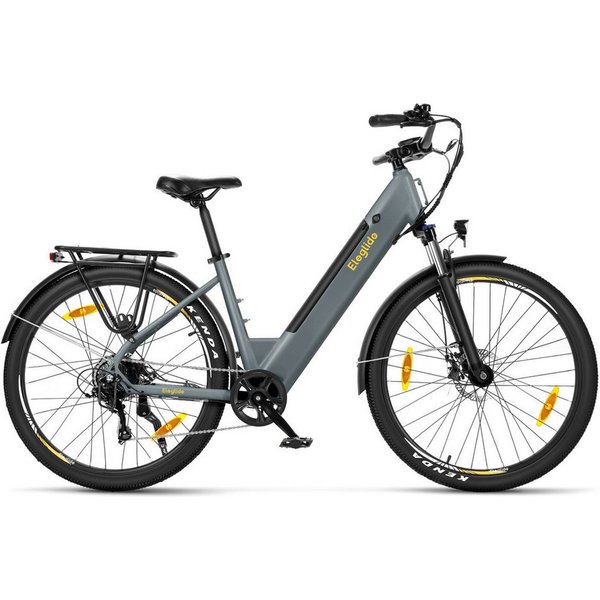 Eleglide E-Bike T1 ST Durchstieg 27,5 Zoll 36V 13Ah 250W E-Bike, 7 Gang Shimano, 468 Wh, 5 Stufen(12/15/18/21/25 km/h), 45N.M, bis zu 100 km