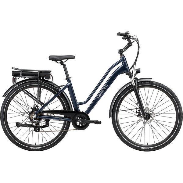 Maxtron E-Bike Cityrad Maxtron Urban 7 E-Citybike 28 Zoll, 7 Gang Shimano Altus Schaltwerk, Kettenschaltung, Heckmotor, 460,8 Wh, (Packung), Tiefeinsteiger für 