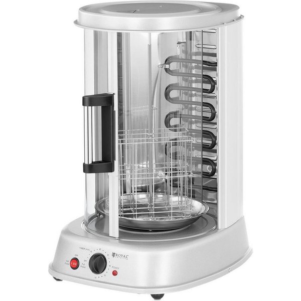 Royal Catering Dönergrill Vertikalgrill Kebabgrill 4 In 1 Kombi 1800W 31L Stahl Grill Vertikal, 1800 W