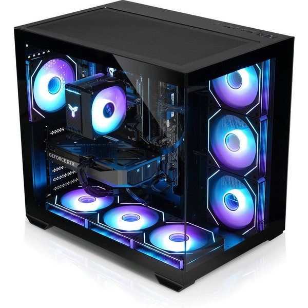 Kiebel Panorama Gaming-PC (AMD Ryzen 7 AMD Ryzen 7 5700X, RTX 5060 Ti, 16 GB RAM, 1000 GB SSD, Luftkühlung, ARGB-Beleuchtung, WLAN)