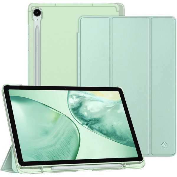 Fintie Tablet-Hülle für Samsung Galaxy Tab S10 Lite/S10 FE/S9 FE 10.9" & S9 11" Tablet, Ultradünn Case mit Stifthalter&Translucent Rückseite, Auto Schlaf/Wach
