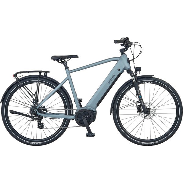 Prophete E-Bike Trekkingrad Entdecker 3.8, 8 Gang Shimano Altus Schaltwerk, Kettenschaltung, Mittelmotor, 540 Wh, Pedelec, Elektrofahrrad für Herren